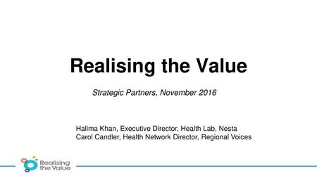 Strategic Partners, November 2016