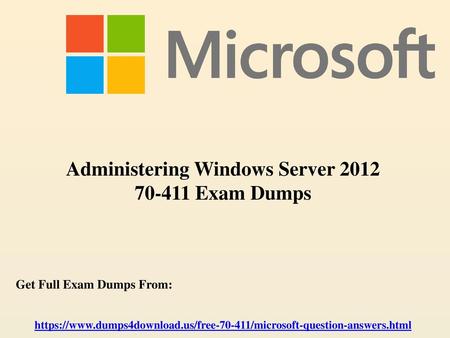 Administering Windows Server 2012