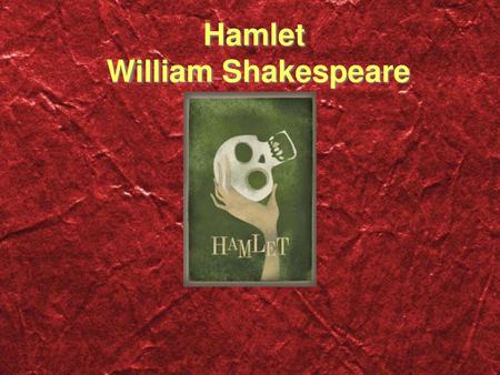 Hamlet William Shakespeare