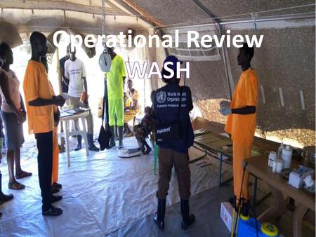 Operational Review WASH