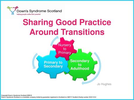 Sharing Good Practice Around Transitions