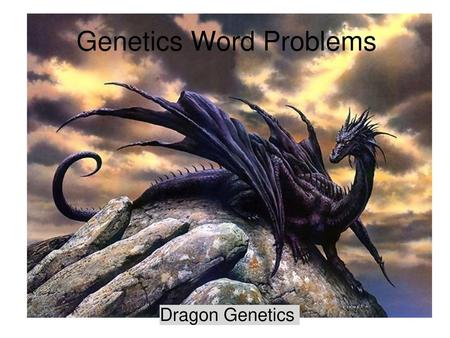 Genetics Word Problems