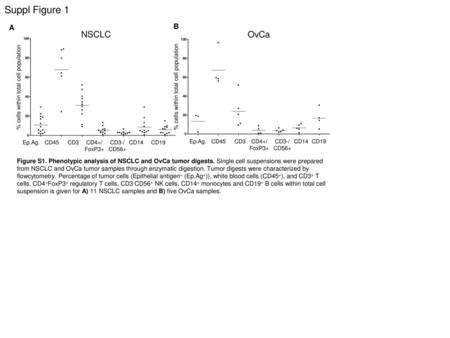 Suppl Figure 1 NSCLC OvCa A B