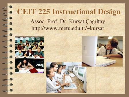 CEIT 225 Instructional Design