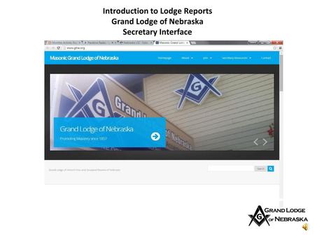 To start, once logged into your Lodge, click the “Lodge Reports” button.