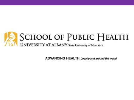 ADVANCING HEALTH Locally and around the world