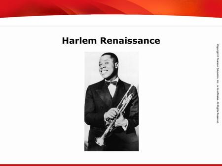 Harlem Renaissance.