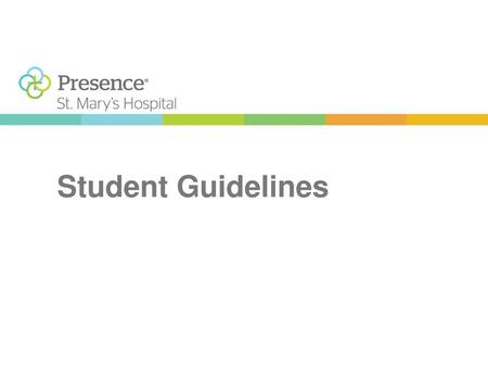 Student Guidelines.