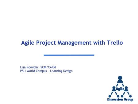 Agile Project Management with Trello