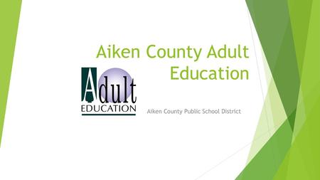 Aiken County Adult Education