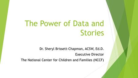 The Power of Data and Stories