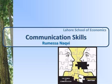 Communication Skills Rumessa Naqvi