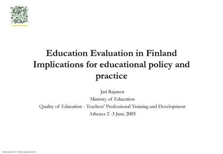 Quality of Education - Teachers' Professional Training and Development