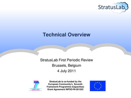 StratusLab First Periodic Review