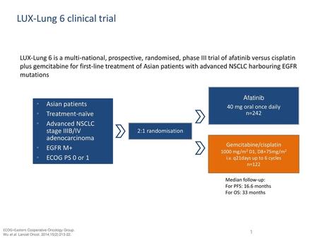 LUX-Lung 6 clinical trial