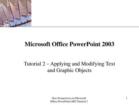 Microsoft Office PowerPoint 2003