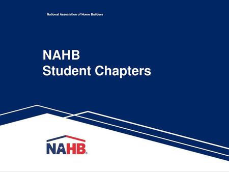 NAHB Student Chapters.