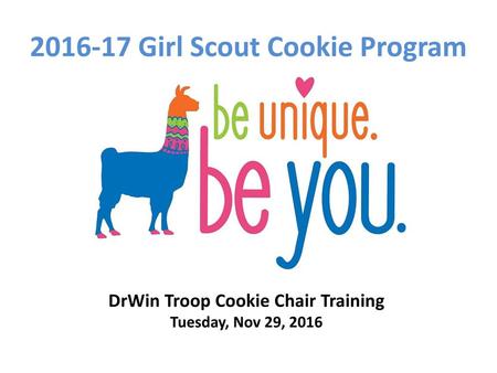 Girl Scout Cookie Program