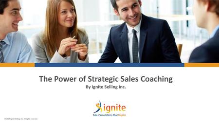 The Power of Strategic Sales Coaching