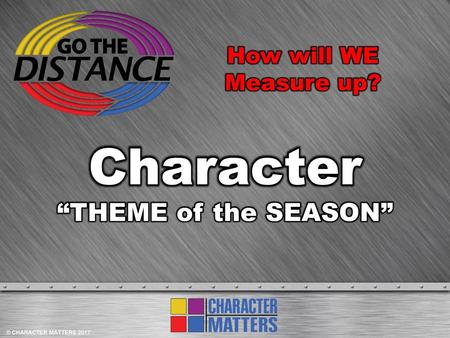 Character “THEME of the SEASON”