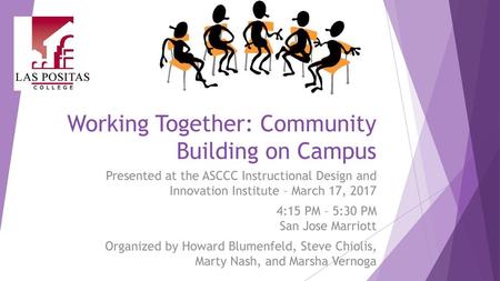 Working Together: Community Building on Campus