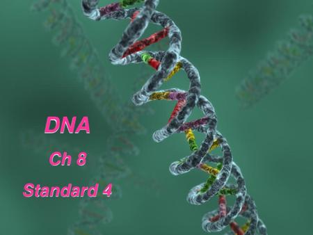 DNA Ch 8 Standard 4.