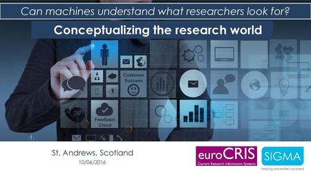 Conceptualizing the research world