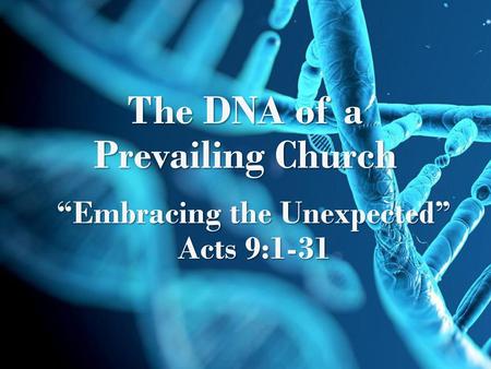 The DNA of a Prevailing Church