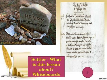 Settler - What is this lesson about?