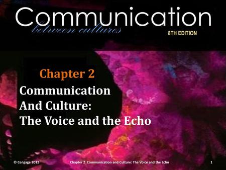 Chapter 2 Communication and Culture: The Voice and the Echo