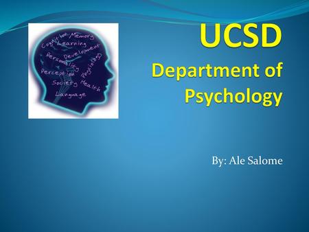 UCSD Department of Psychology