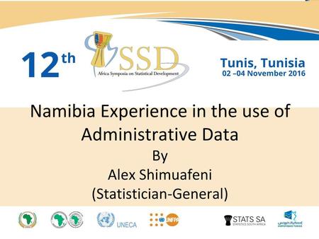 Namibia Experience in the use of Administrative Data