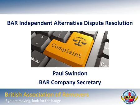 BAR Independent Alternative Dispute Resolution