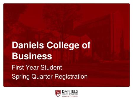 Daniels College of Business