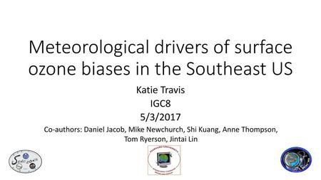 Meteorological drivers of surface ozone biases in the Southeast US