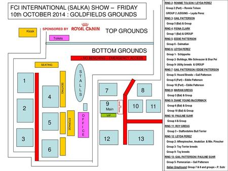 FCI INTERNATIONAL (SALKA) SHOW – FRIDAY