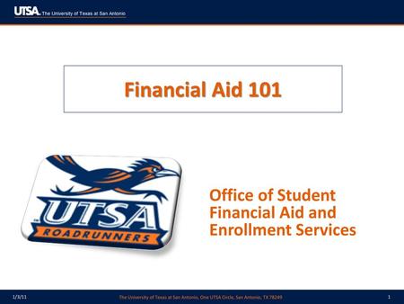 Office of Student Financial Aid and Enrollment Services