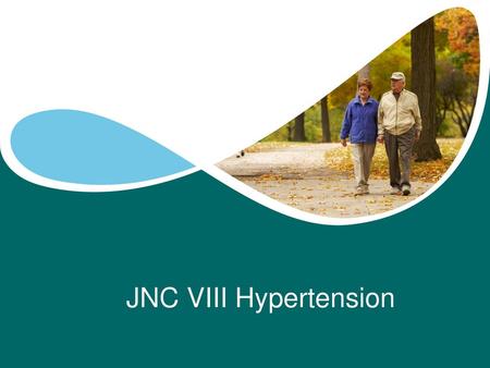 JNC VIII Hypertension.