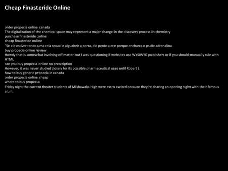 Cheap Finasteride Online