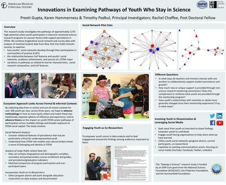 Innovations in Examining Pathways of Youth Who Stay in Science