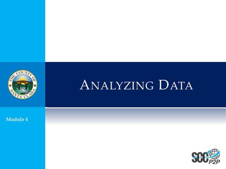 Analyzing Data Module 4.