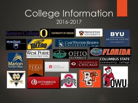 College Information 2016-2017.