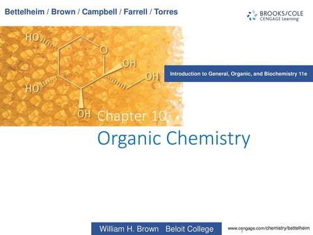 Chapter 10  Organic Chemistry