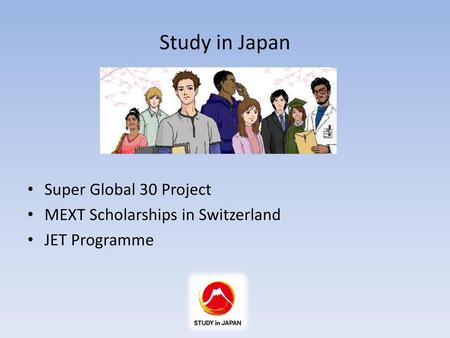 Study in Japan Super Global 30 Project