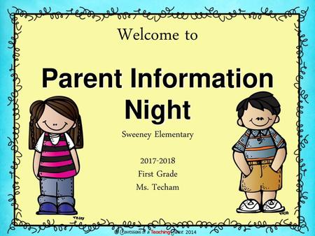 Parent Information Night