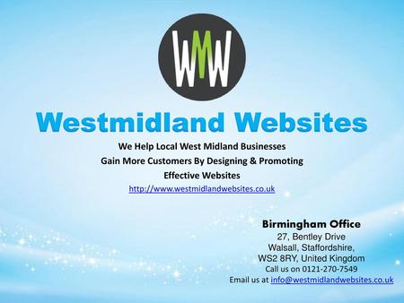 Westmidland Websites Birmingham Office