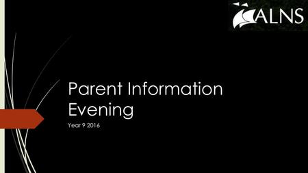 Parent Information Evening