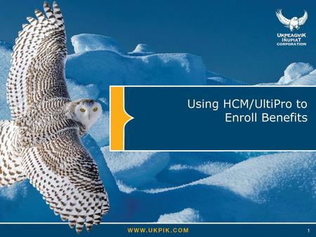 Using HCM/UltiPro to Enroll Benefits