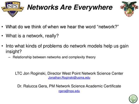 Networks Are Everywhere