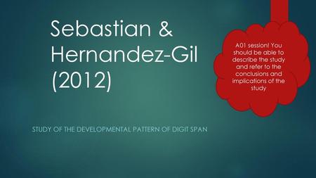 Sebastian & Hernandez-Gil (2012)